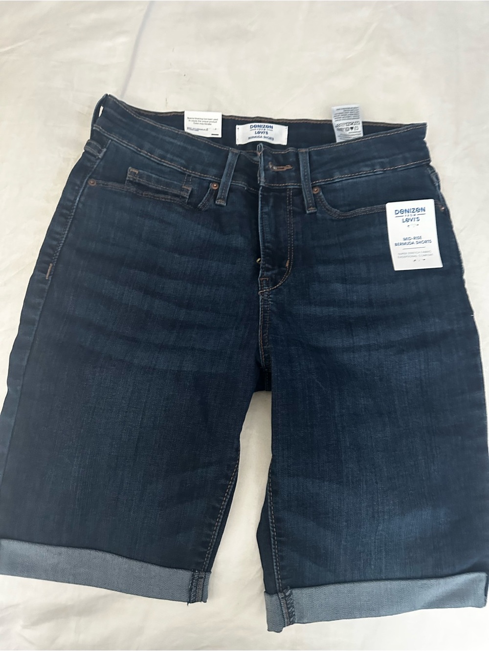 Levi’s  Dark Blue Denim Shorts